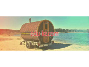 Баня Бани-бочки на колесах - на портале на relax555.ru