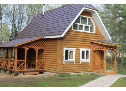 Бани на дровах на Харинке