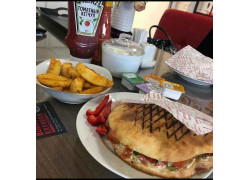 Burrito express fast food cafe