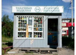 Киоск фастфудной продукции и табака