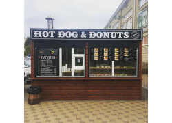 Hot dog and donuts